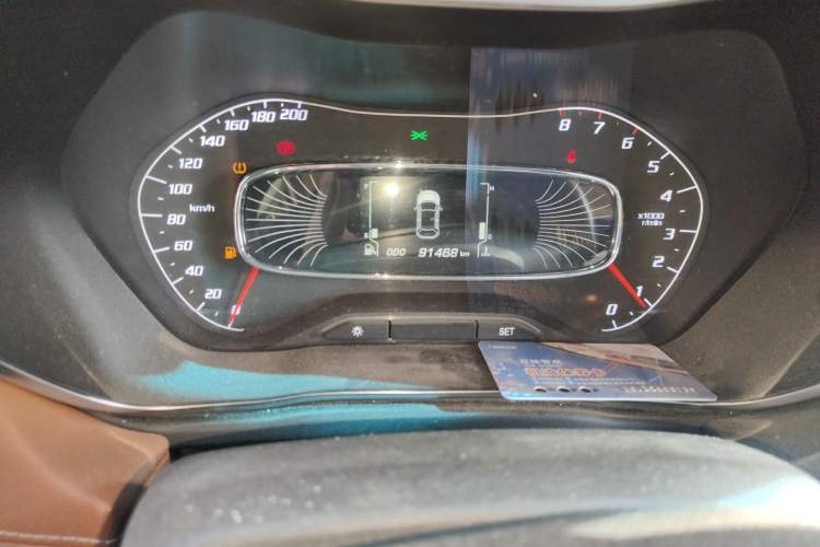 Used Baojun 510 2017 1.5L Manual Luxury Model Odometer Close Up