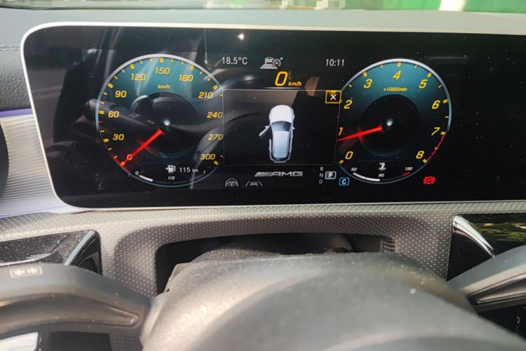 Used Mercedes-Benz A AMG 2020 AMG A 45 4MATIC+ Instrument Cluster