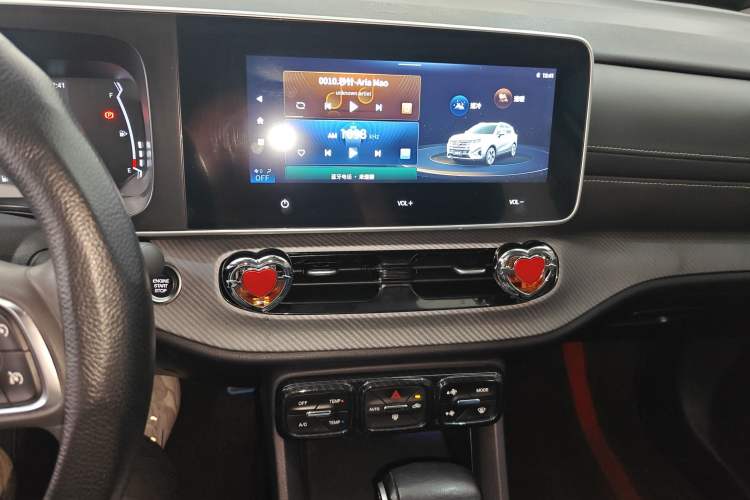 Used GAC Trumpchi GS3 2021 POWER 270T Automatic Luxury Edition Audio And AC Panel