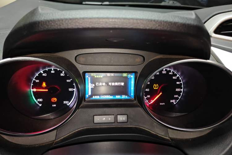 Used BYD Yuan New Energy 2018 EV360 Smart Connect Cool Edition Instrument Cluster