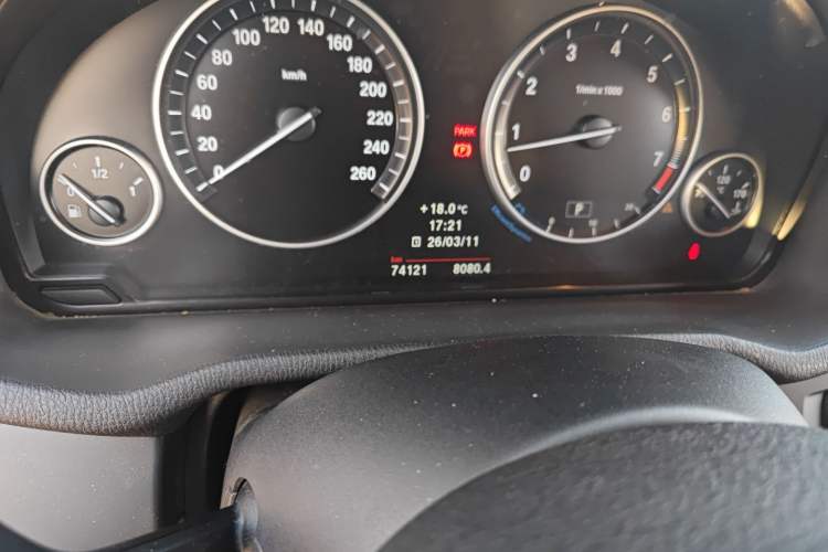 Used BMW X3 2013 Revised xDrive28i Luxury Edition Odometer Close Up