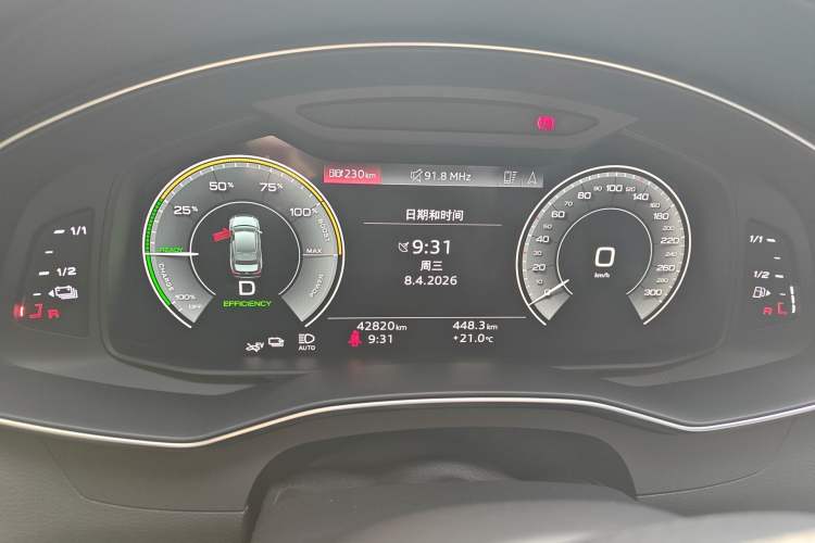 Used Audi A6L New Energy 2020 55 TFSI e quattro Instrument Cluster