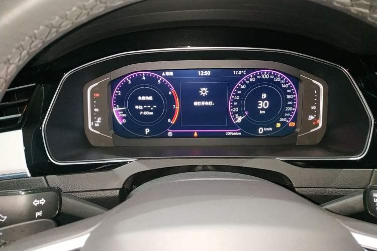 Used Volkswagen Magotan 2025 Revised Version Zhongxiang Edition 330TSI DSG Luxury Trim Instrument Cluster