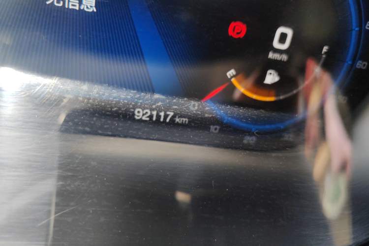 Used GAC Trumpchi GS5 2019 270T Automatic Prestige Edition Odometer Close Up