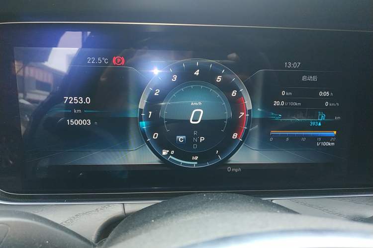 Used Mercedes-Benz E-Class 2018 Restyled E 300 L Sporty and Stylish Edition Instrument Cluster