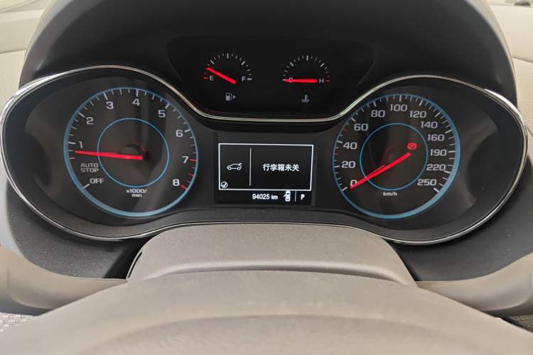 Used Chevrolet Cruze 2016 1.5L Automatic Stylish Sunroof Version Instrument Cluster