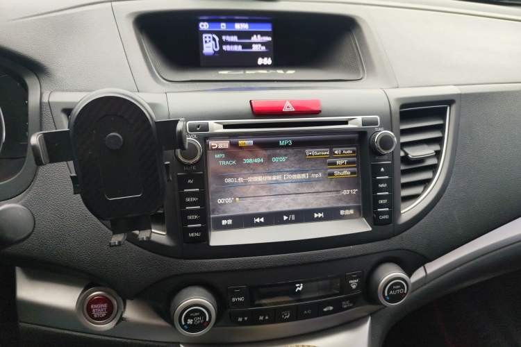 Used Honda CR-V 2012 2.4L four-wheel drive luxury version Audio And AC Panel