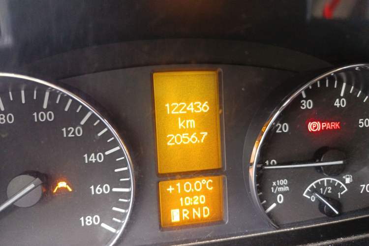 Used Xinkai Sprinter  Odometer Close Up