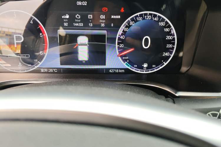 Used BAIC Off-Road BJ40 2023 2.0D Automatic Four-Wheel Drive Blade Hero Edition Adventurer Type Odometer Close Up