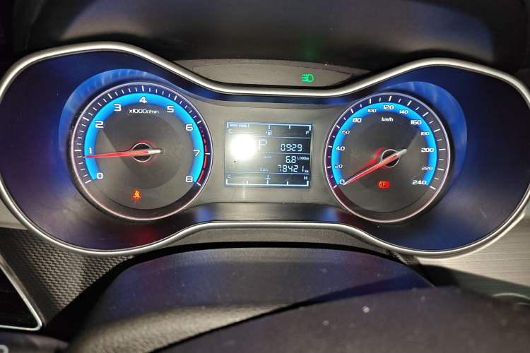 Used Geely Auto Vision 2018 1.5L Automatic Happiness Edition Odometer Close Up