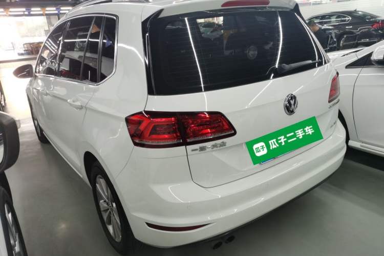 Used Volkswagen Golf Sportsvan 2018 230TSI Automatic Trend Edition Rear Left 45 Deg