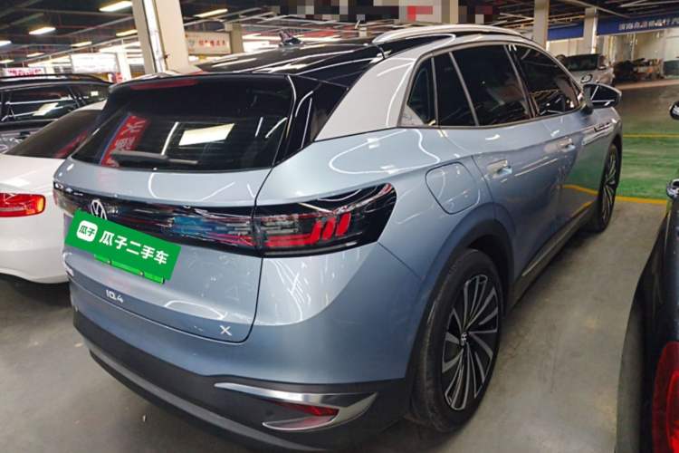 Used Volkswagen ID.4 X 2021 Pro Smart Long-Range Edition Rear Right 45 Deg