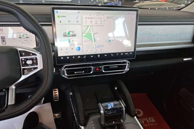 Used JETOUR Shanhai Traveler C-DM 2024 C-DM 129KM Linye Edition Audio And AC Panel