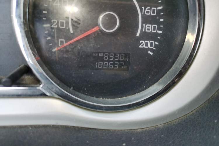 Used Great Wall C30 2010 1.5L Manual Luxury Edition Odometer Close Up