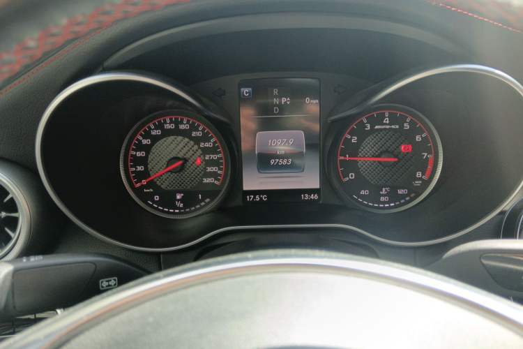 Used Mercedes-Benz C-Class AMG 2015 AMG C 63 S Instrument Cluster