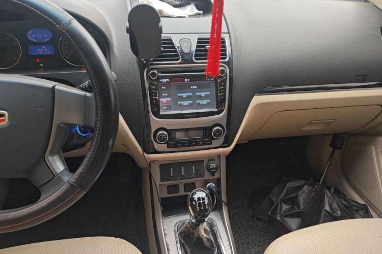 Used Geely Auto Classic Emgrand 2013 Sedan 1.5L Manual Elite Model Audio And AC Panel