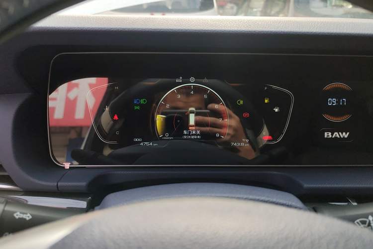 Used BAW Ruisheng Ace M7 2025 1.6L Manual Standard Wheelbase Comfort Version 5 Seats Instrument Cluster