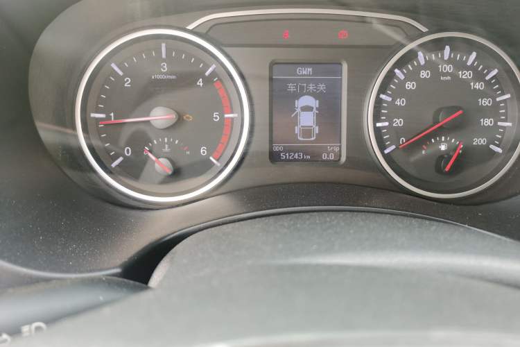 Used Great Wall Wingle 7 2019 2.0T Diesel Two-Wheel Drive Elite Version China VI Standard Big Double Cabin GW4D20M