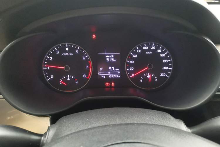 Used Kia K2 2017 Sedan 1.4L Manual Transmission 15th Anniversary Special Edition GLS Instrument Cluster