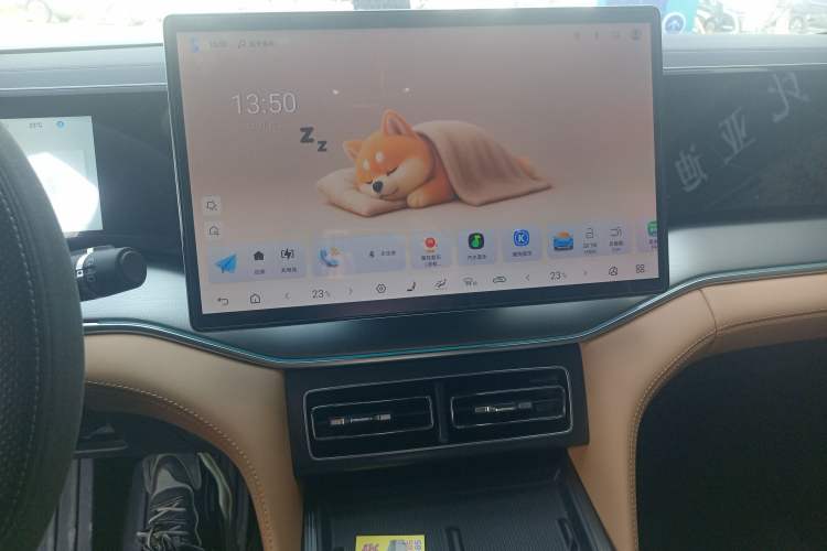 Used BYD Song L DM-i 2024 160km Beyond Edition Audio And AC Panel