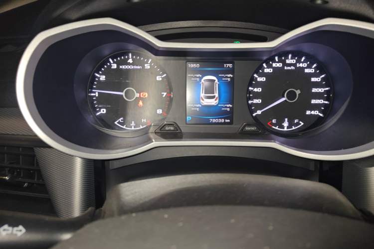 Used Geely Auto Emgrand GS 2018 Lingchao Edition 1.4T Automatic ZhenShang Smart Connectivity Model Instrument Cluster
