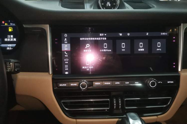 Used Porsche Macan 2018 Macan 2.0T Audio And AC Panel