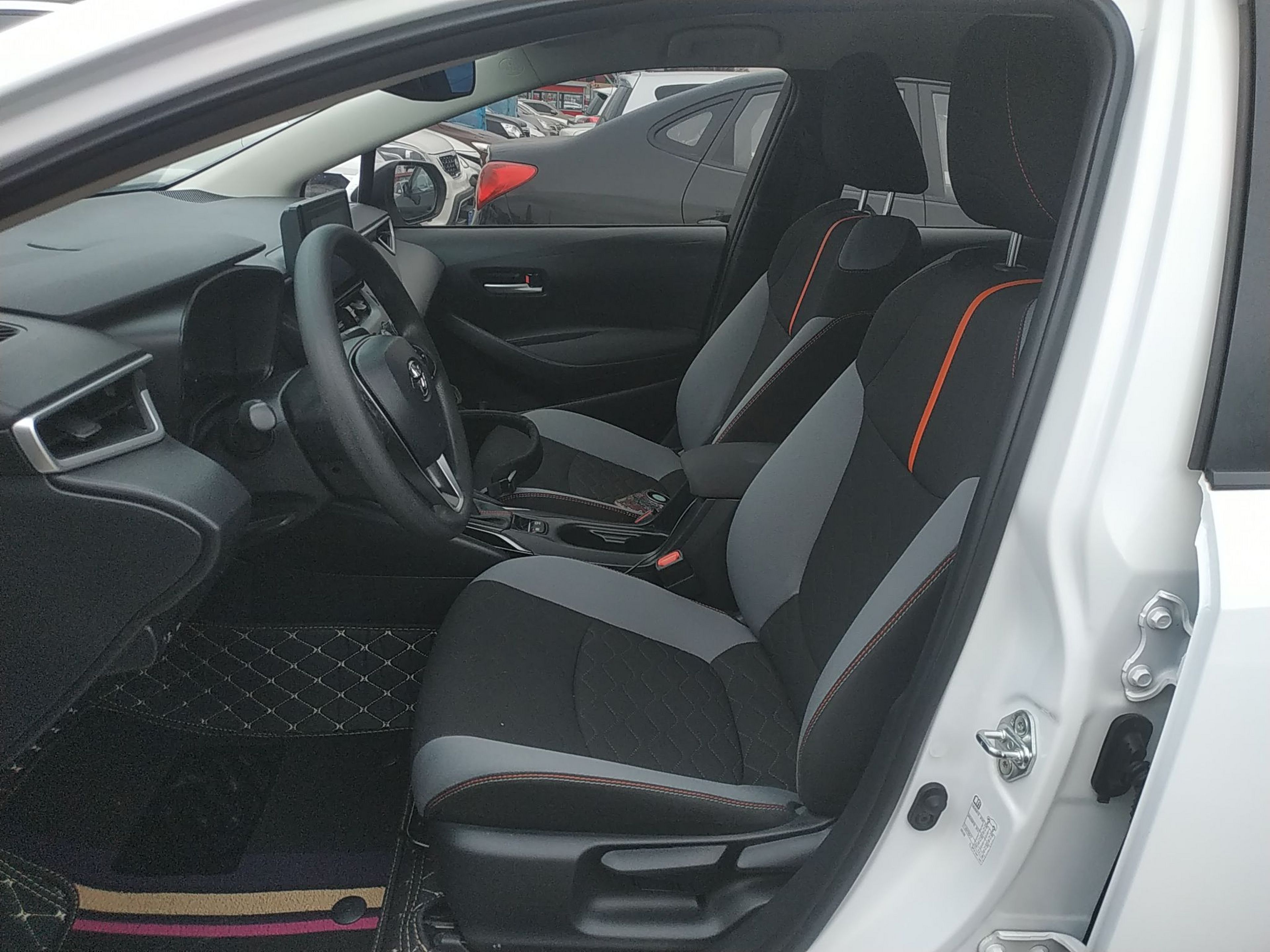 Avant de la voiture