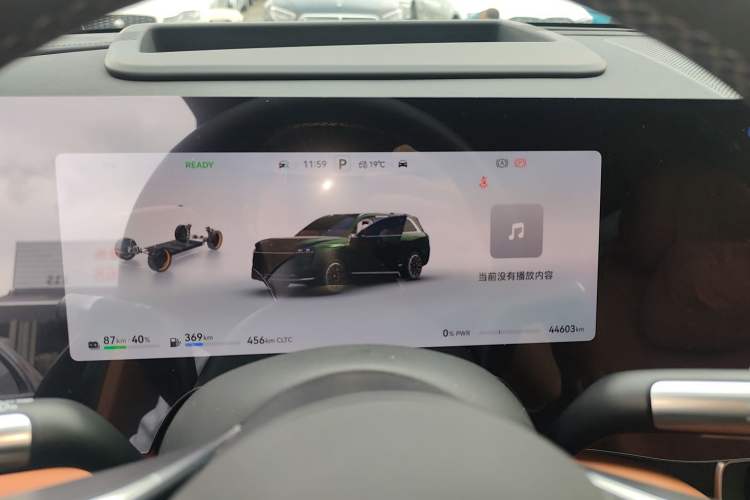 Used Hima AITO M9 2024 Range-Extended Max Edition 42 kWh 6-Seater Version Instrument Cluster