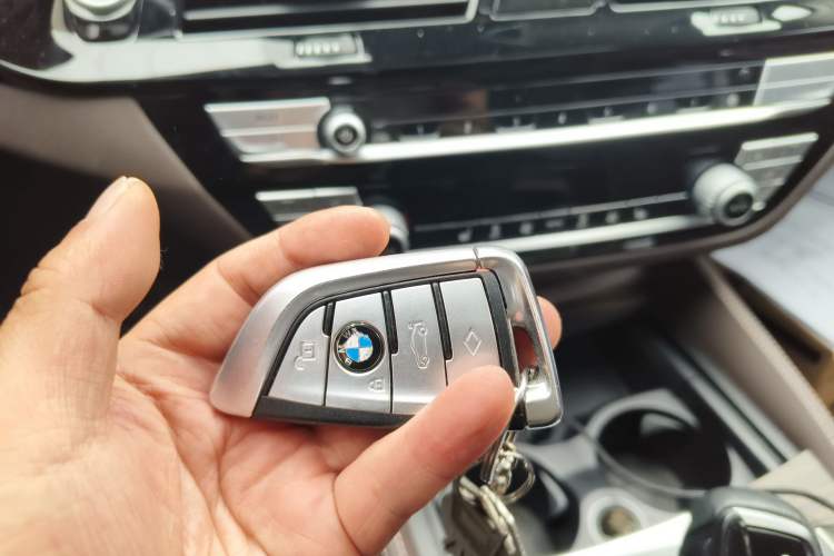 Used BMW 5 Series New Energy 2020 Mileage Upgrade Version 530Le Luxury Package Vehicle Key