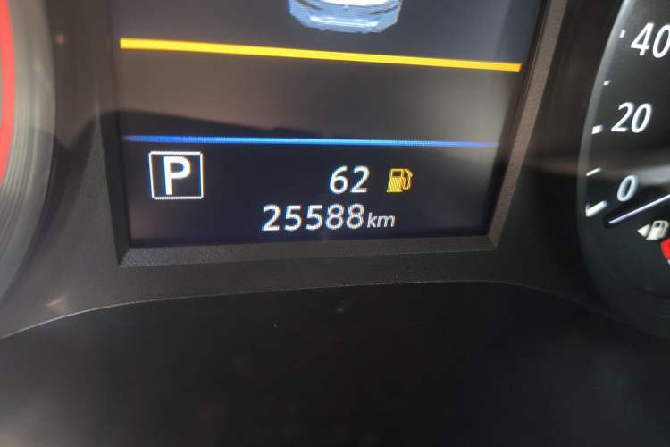 Used Nissan Teana 2021 2.0L XL Comfort Edition Odometer Close Up