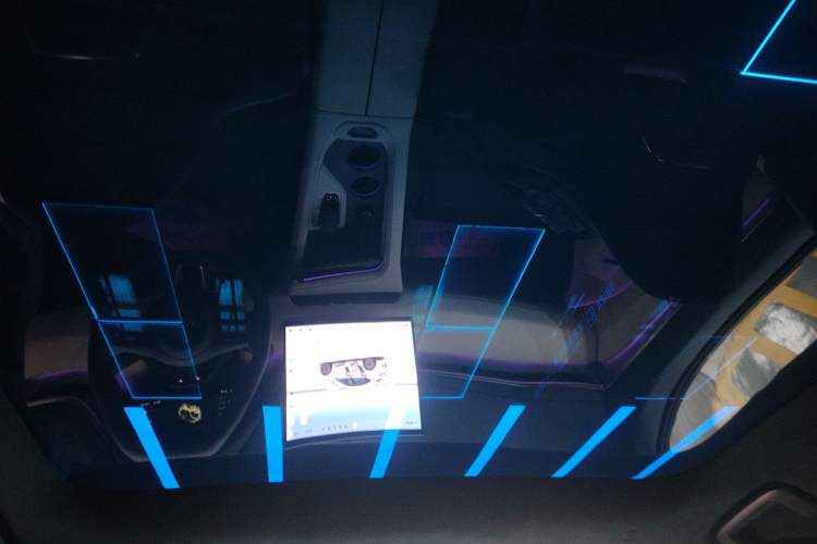 Used Zeekr 001 2025 YOU Edition 100 kWh All-Wheel Drive Headliner