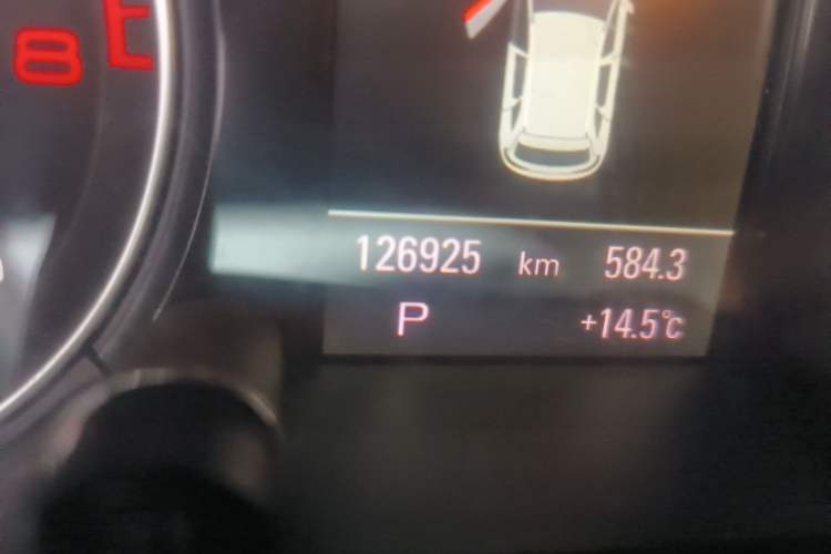 Used Audi Q5 2013 45 TFSI quattro Sport Edition Odometer Close Up