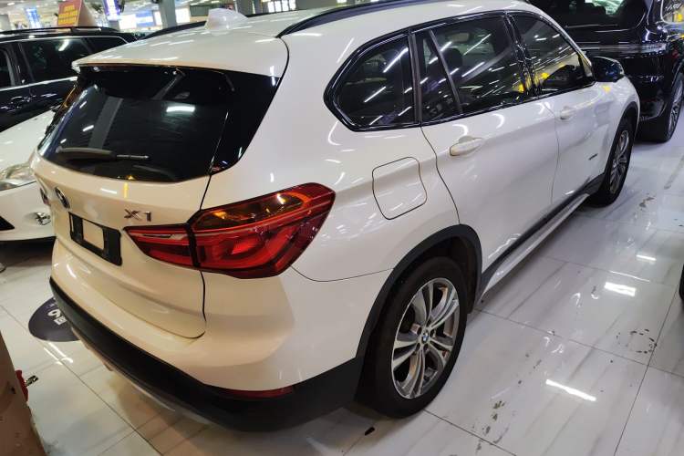 Used BMW X1 2016 sDrive18Li Luxury Model Rear Right 45 Deg