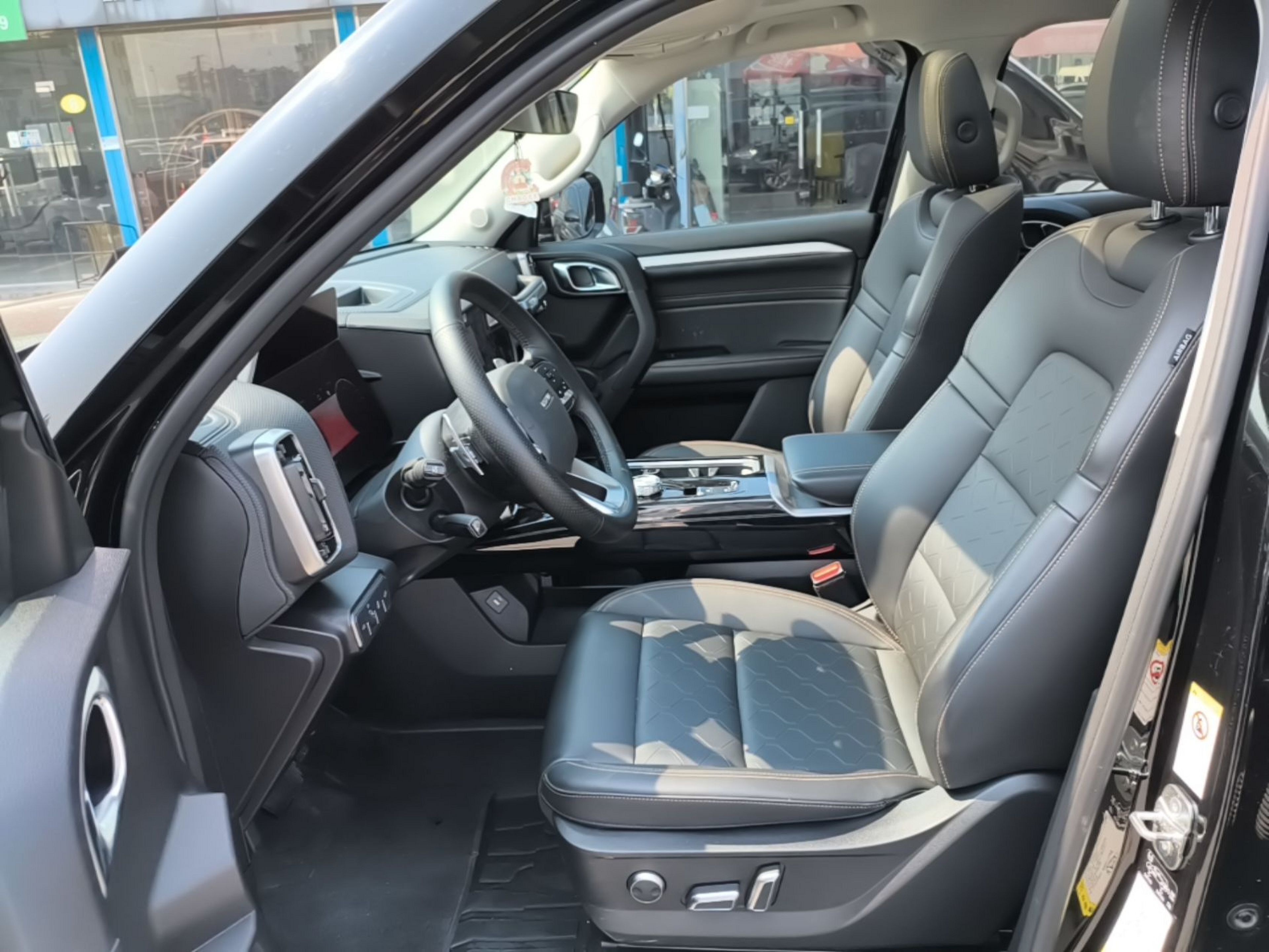 Avant de la voiture