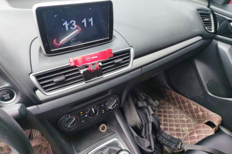 Used Mazda 3 Axela 2016 Sedan 1.5L Manual Comfort Model Audio And AC Panel