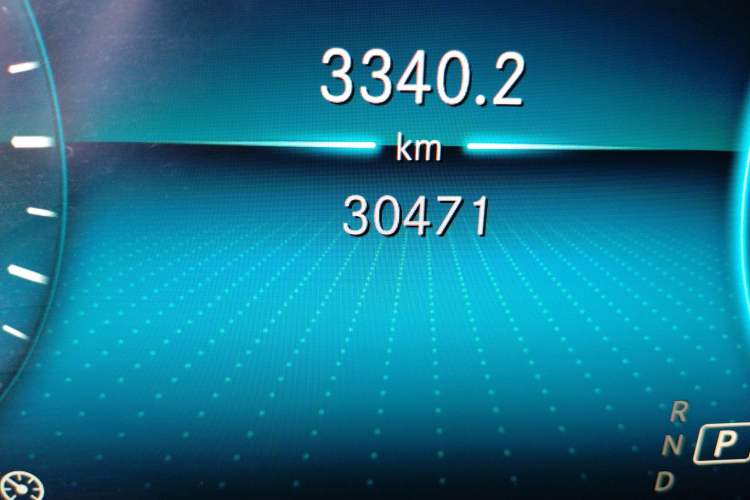 Used Mercedes-Benz C-Class 2020 Restyled C 200 L Fashion Edition Sport Version Odometer Close Up