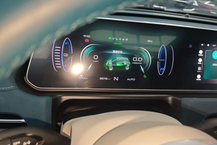 Used ORA Good Cat 2021 400km Standard Range Venus Edition Lithium Iron Phosphate Instrument Cluster