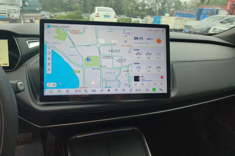 Used Deepal SL03 2023 200Max Range-Extended Version Audio And AC Panel