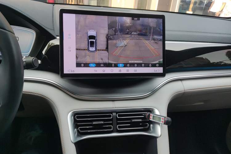 Used BYD Song PLUS New Energy 2024 HONOR Edition DM-i 150km Flagship PLUS Audio And AC Panel