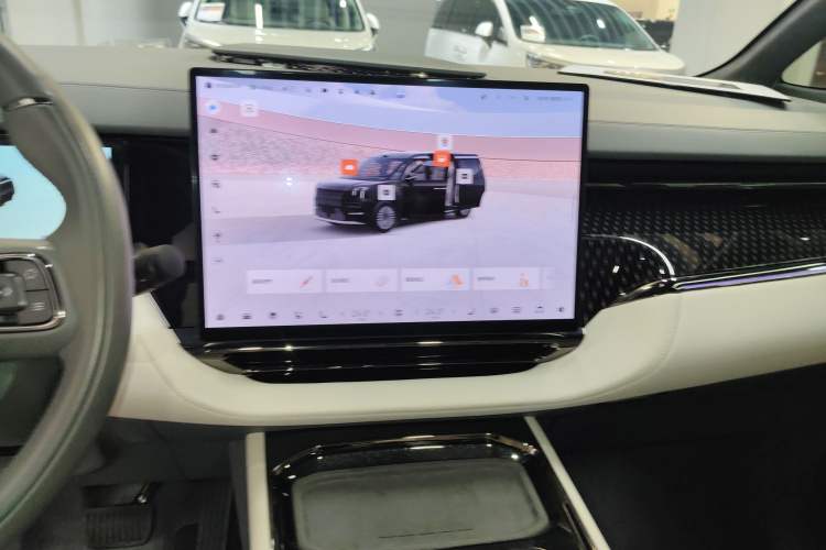 Used Zeekr 009 2024 7-Seater Walk-Through Version Four-Wheel Drive 108 kWh Audio And AC Panel