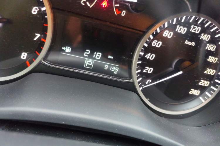 Used Nissan Sylphy 2024 Facelifted Three Classic 1.6XE CVT Comfort Edition Odometer Close Up