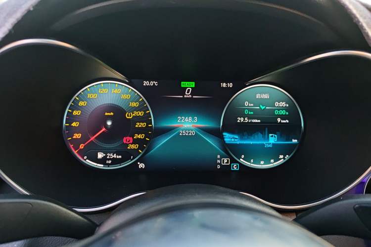 Used Mercedes-Benz C-Class 2020 C 260 L Sport Edition 4MATIC Instrument Cluster