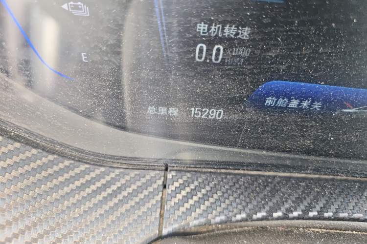 Used Buick Velite 6 2022 Plug-in Hybrid Connected Smart Model Odometer Close Up