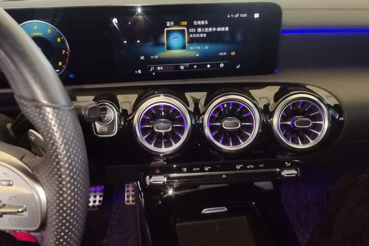 Used Mercedes-Benz CLA 2022 CLA 200 Audio And AC Panel