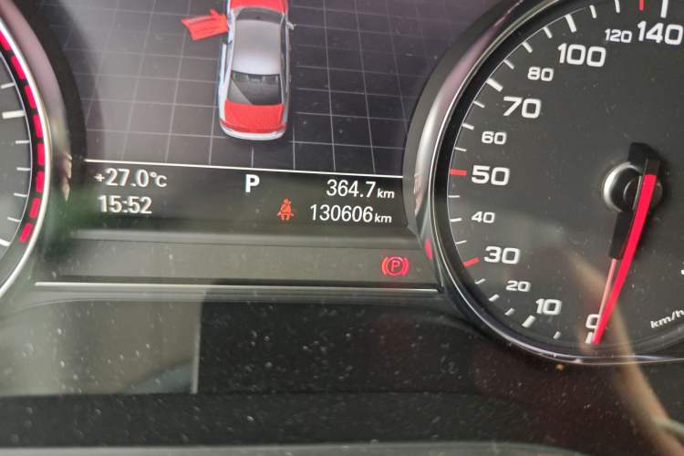 Used Audi A8 2011 A8L 3.0 TFSI quattro Luxury Edition (213kW) Odometer Close Up