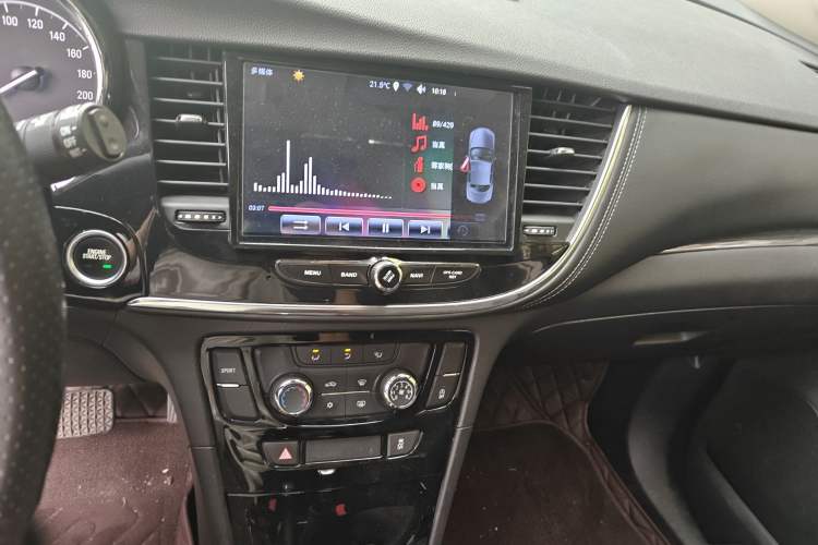 Used Buick Encore 2017 18T Automatic Two-Wheel Drive Urban Fashion Model Audio And AC Panel