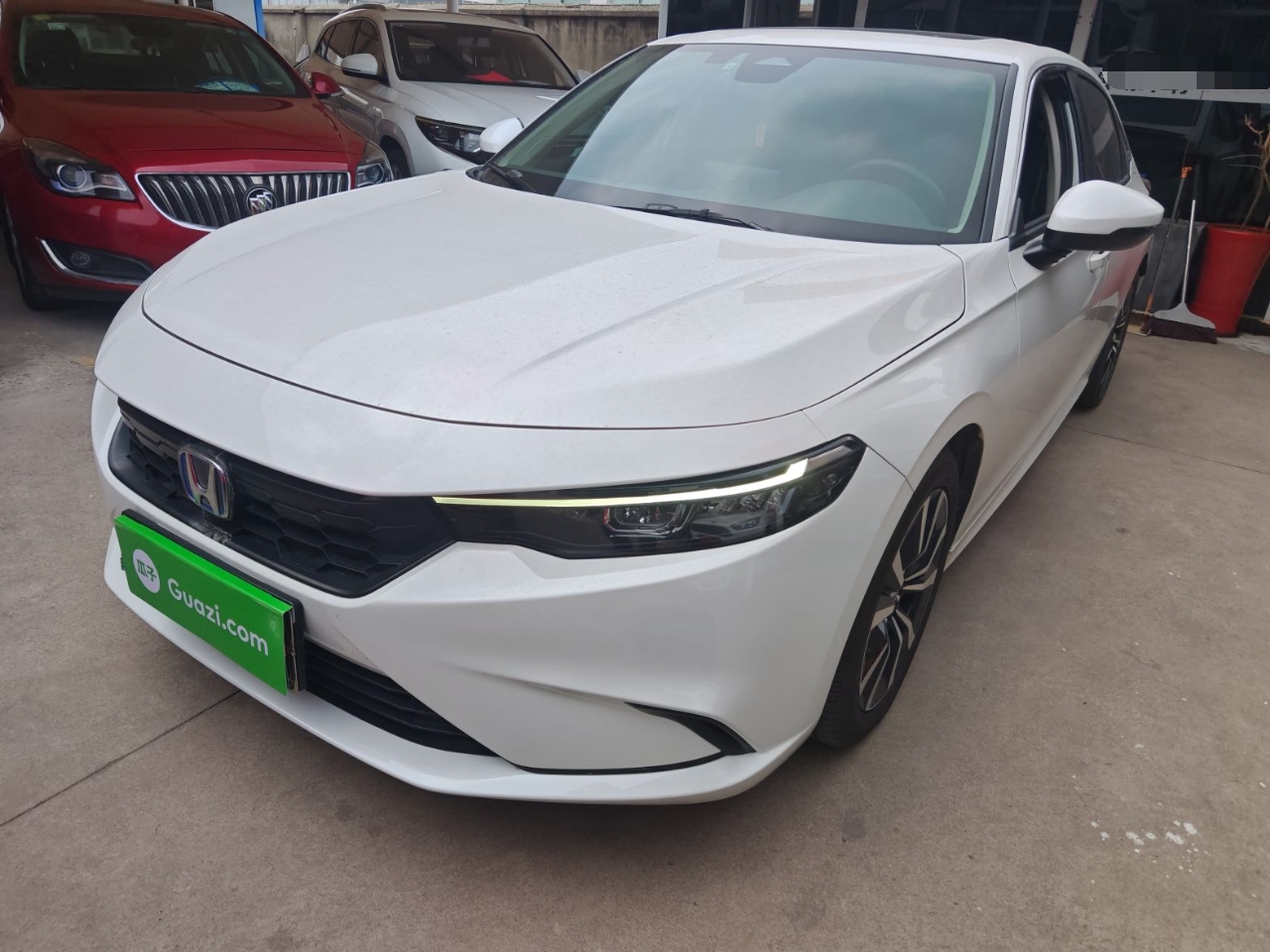 Parte inferior delantera