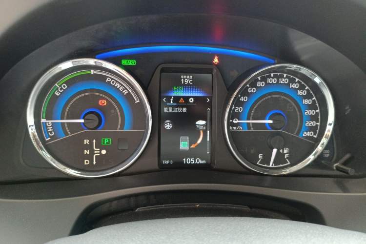 Used Toyota Corolla 2017 Revised Dual-Engine 1.8L E-CVT Luxury Edition Instrument Cluster