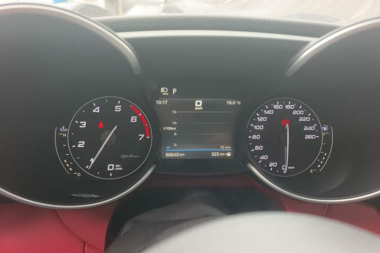 Used Alfa Romeo Giulia 2020 2.0T 280HP Midnight Phantom Limited Edition Instrument Cluster