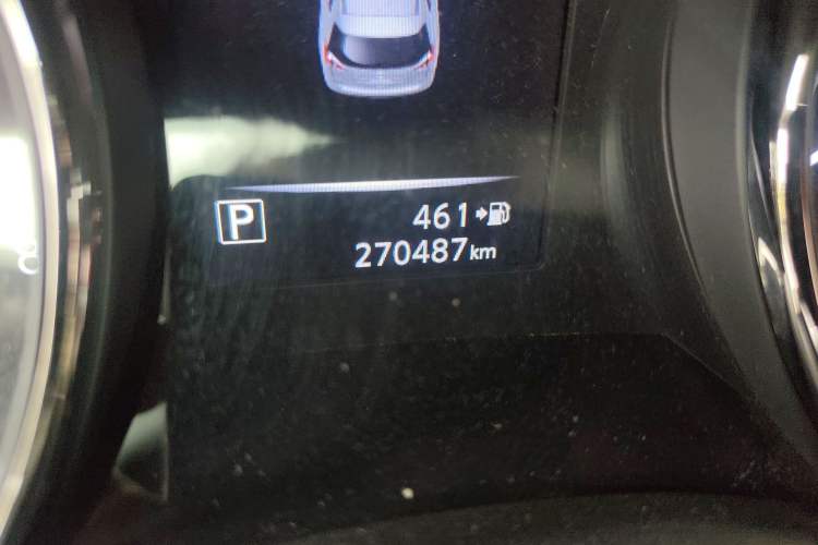 Used Nissan X-Trail 2017 2.0L CVT Comfort Edition 2WD Odometer Close Up